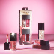 e. l.f. Cosmetics Glow Reviver Quad Goals Lip Oil Kit in Black - Vegan and Cruelty-Free Makeup