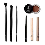 e. l.f. Cosmetics No Budge Makeup Kit in Metallic - Vegan and Cruelty-Free Makeup