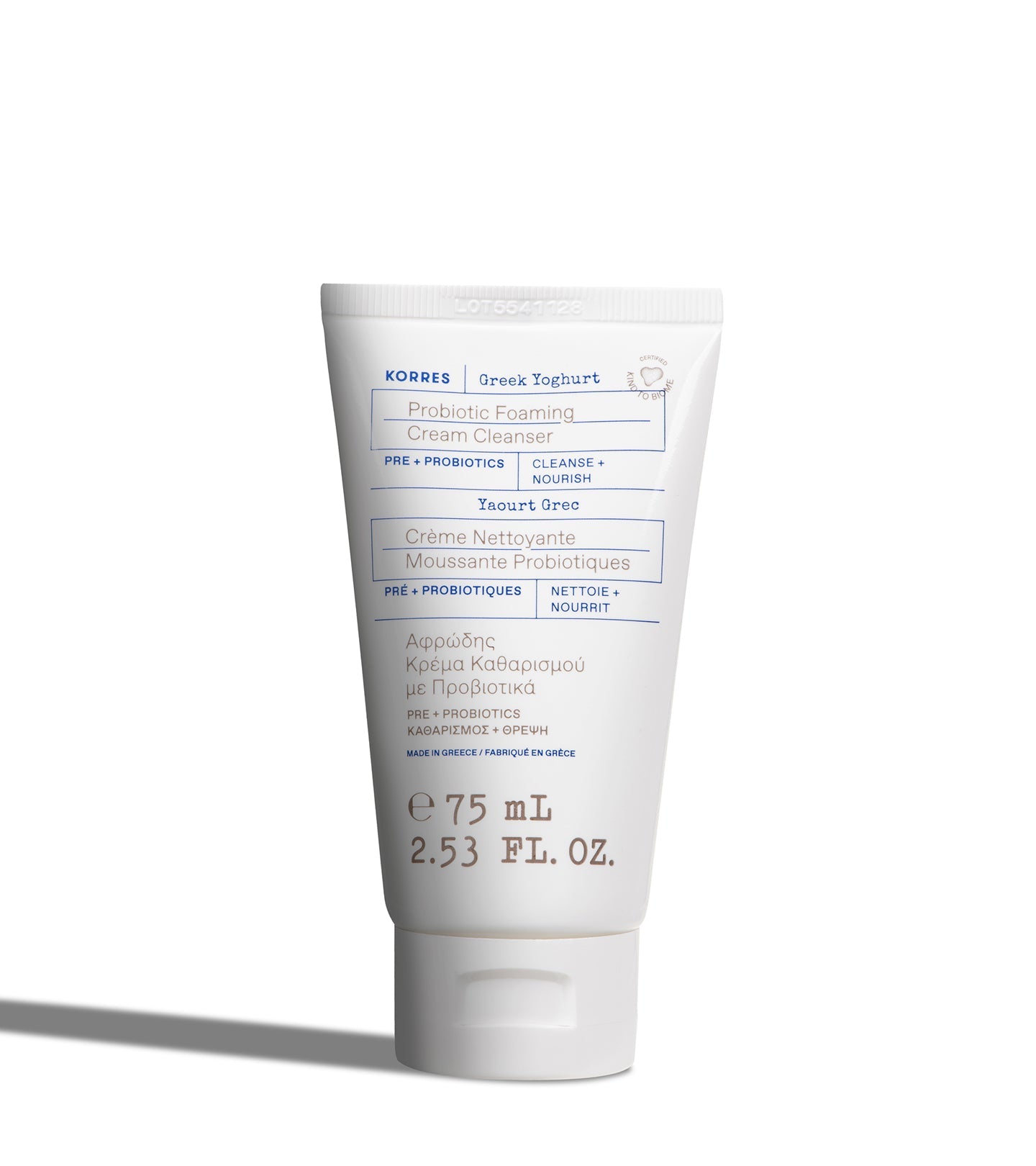 Greek Yoghurt Probiotic Foaming Cream Cleanser 75ml