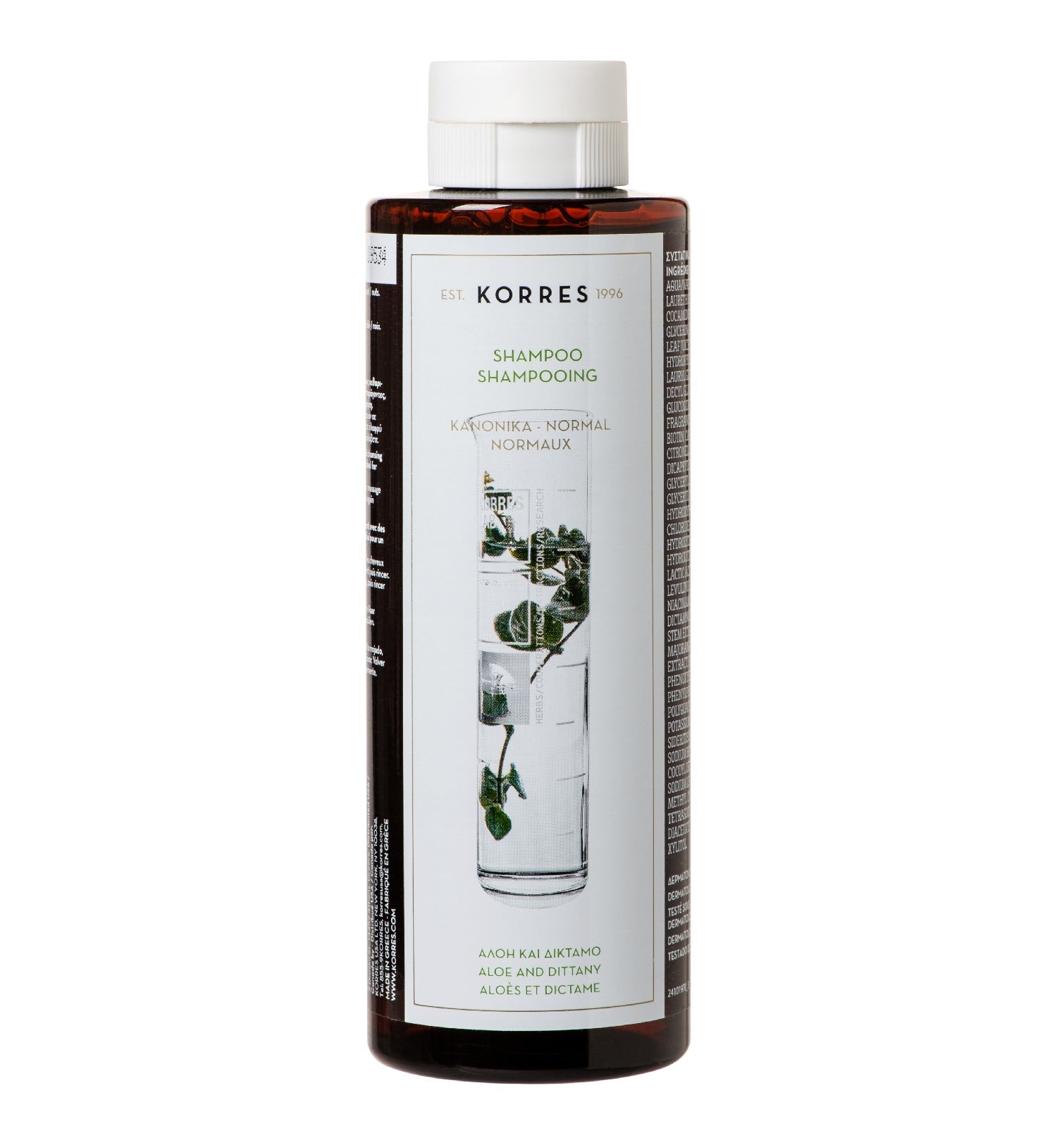 Aloe + Dittany Shampoo for Normal Hair 250ml