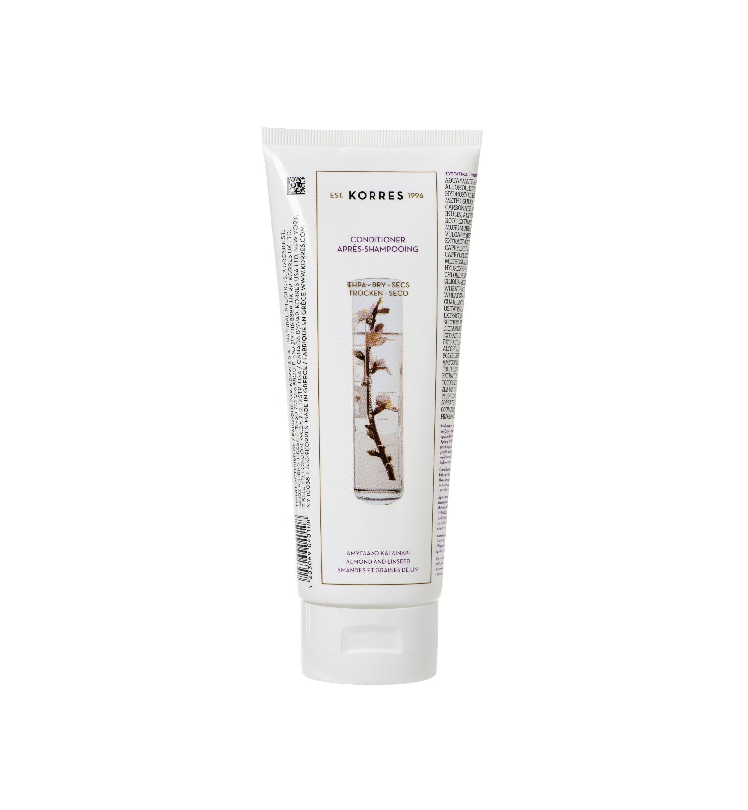 Almond + Linseed Conditioner for Dry/Damaged Hair 200ml