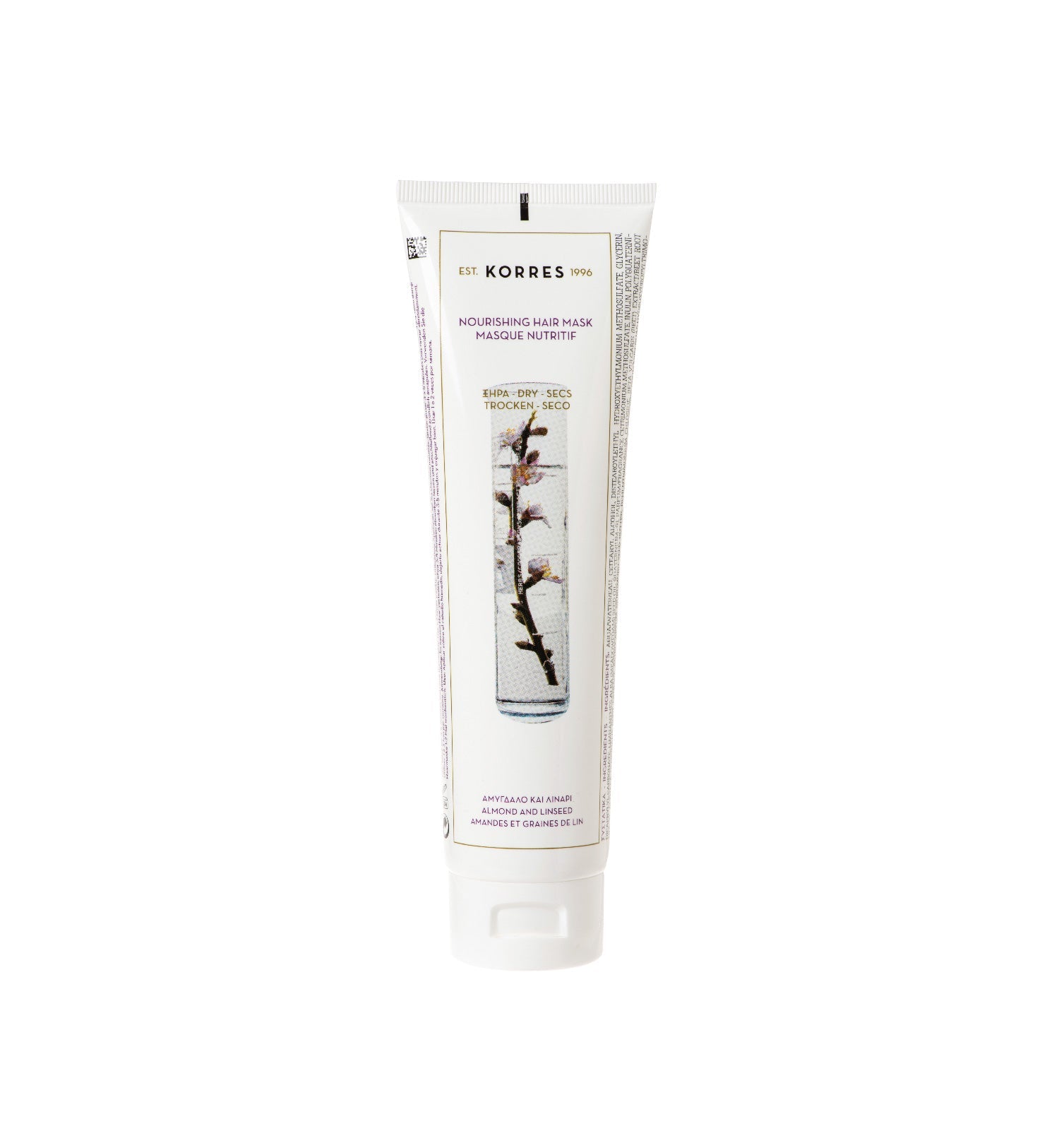 Almond + Linseed Hair Mask for Dry/Damaged Hair 125ml