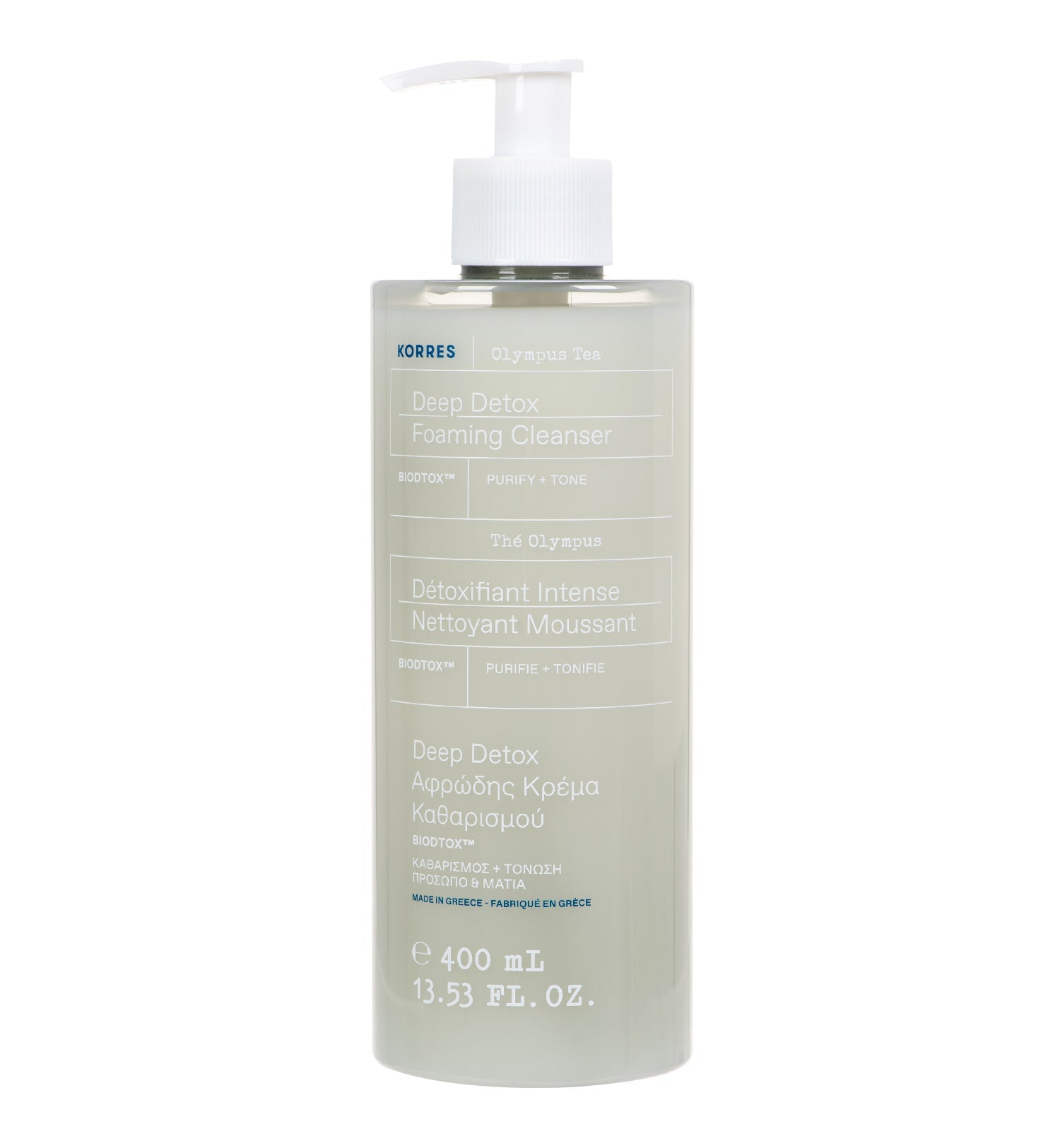 Olympus Tea Deep Detox Foaming Cleanser 400ml