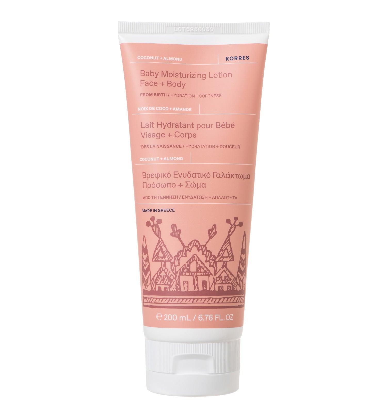 Baby Moisturising Lotion Face + Body 200ml