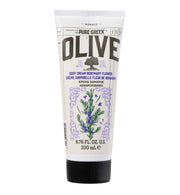 Pure Greek Olive Body Cream Rosemary Flower 200ml
