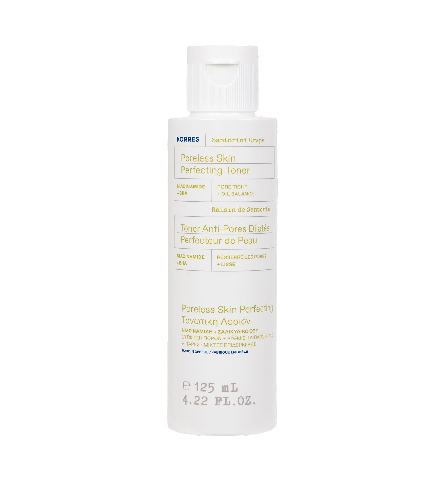 Santorini Grape Poreless Skin Perfecting Toner 125ml