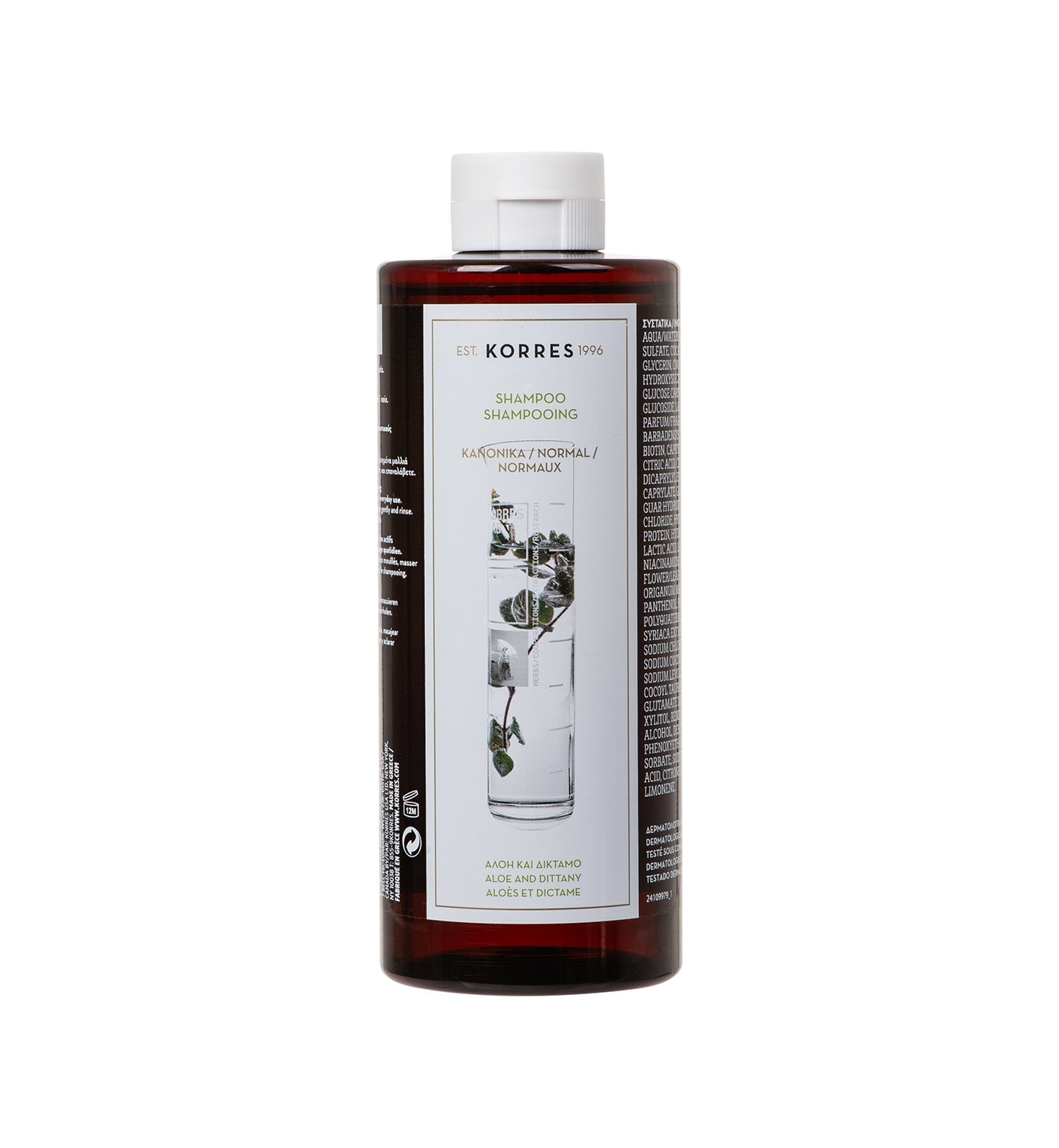 Aloe + Dittany Shampoo For Normal Hair 400ml