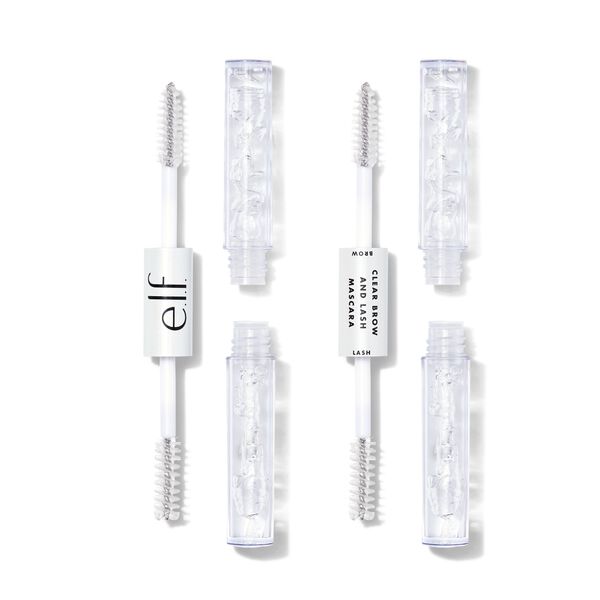 e. l.f. Cosmetics Clear Lash & Brow Mascara Set Of 2 - Vegan and Cruelty-Free Makeup