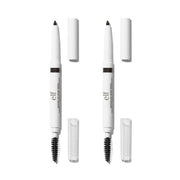 e. l.f. Cosmetics Instant Lift Brow Pencil Set Of 2 in Deep Brown - Vegan and Cruelty-Free Makeup