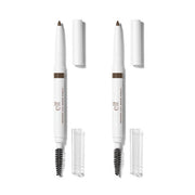 e. l.f. Cosmetics Instant Lift Brow Pencil Set Of 2 in Neutral Brown - Vegan and Cruelty-Free Makeup