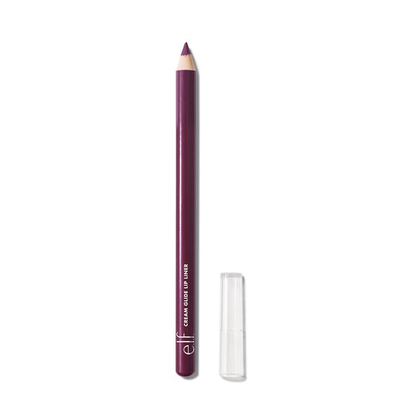 e. l.f. Cosmetics Cream Glide Lip Liner in Blackened Plum - Vegan and Cruelty-Free Makeup