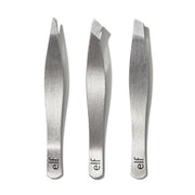 e. l.f. Cosmetics Tweezer Trio Kit - Vegan and Cruelty-Free Makeup