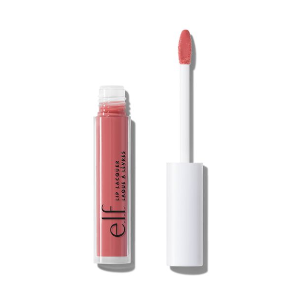 e. l.f. Cosmetics Lip Lacquer in Wild Rose - Vegan and Cruelty-Free Makeup