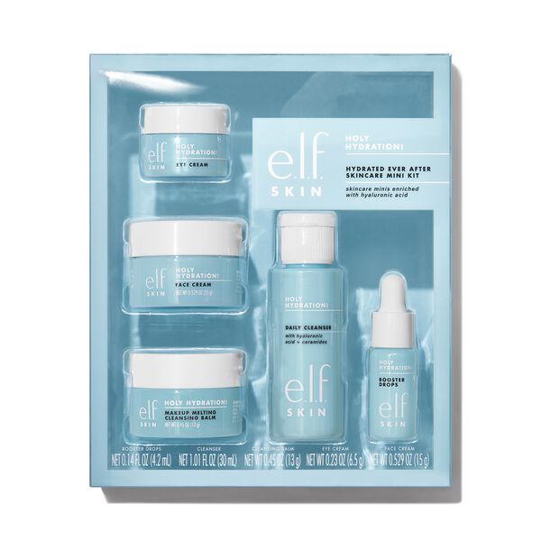 e. l.f. Cosmetics Hydrated Ever After Skincare Mini Kit - Vegan and Cruelty-Free Makeup