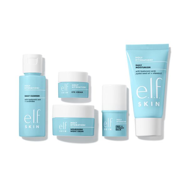 e. l.f. Cosmetics Jet Set Hydration Kit - Vegan and Cruelty-Free Makeup