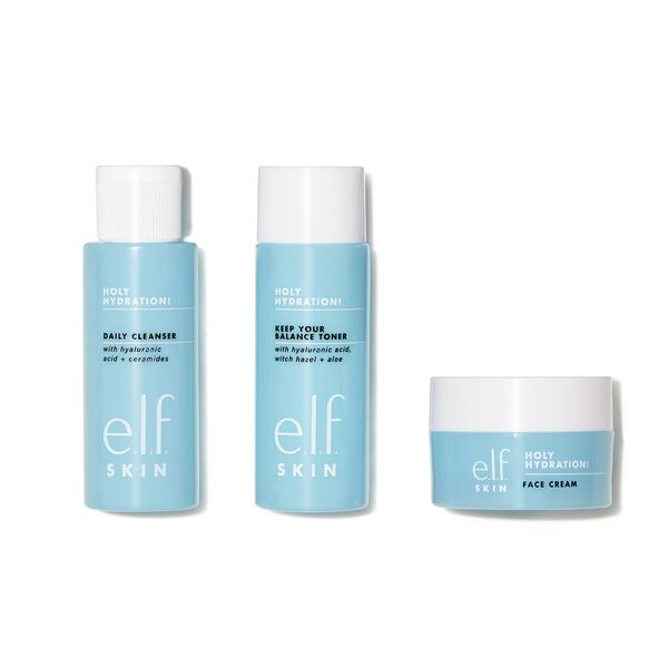 e. l.f. Cosmetics Holy Hydration! The Essentials Mini Kit - Vegan and Cruelty-Free Makeup