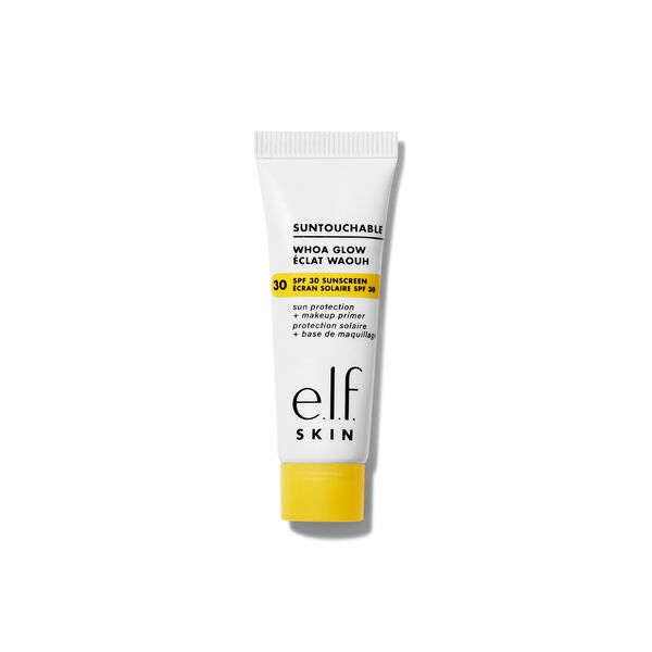 e. l.f. Cosmetics Suntouchable Whoa Glow Spf 30 Mini in Peach - Vegan and Cruelty-Free Makeup