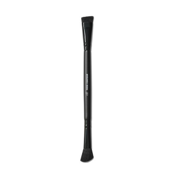 e. l.f. Cosmetics Dual-Ended Nose Contour Brush - Vegan and Cruelty-Free Makeup
