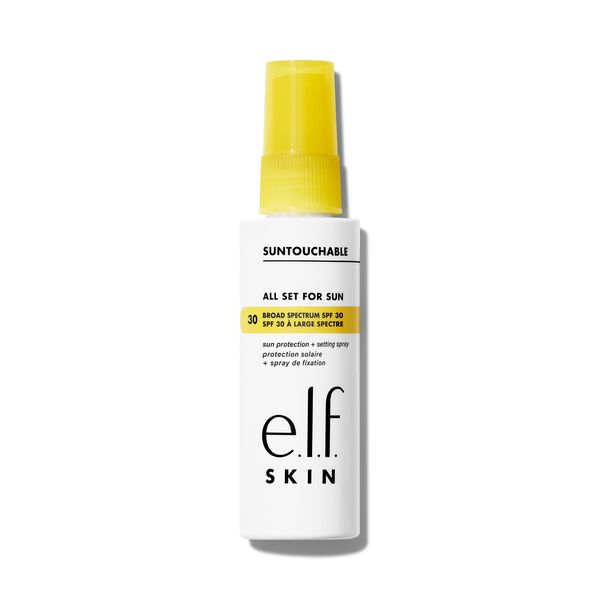 e. l.f. Cosmetics Suntouchable All Set For Sun Spf 30 in White - Vegan and Cruelty-Free Makeup