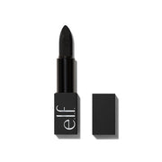 e. l.f. Cosmetics O Face Satin Lipstick in Black - Vegan and Cruelty-Free Makeup