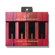e. l.f. Cosmetics Glossy Lip Stain Shades 4 Days Kit - Vegan and Cruelty-Free Makeup
