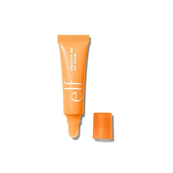 e. l.f. Cosmetics Squeeze Me Lip Balm in Peach - Vegan and Cruelty-Free Makeup