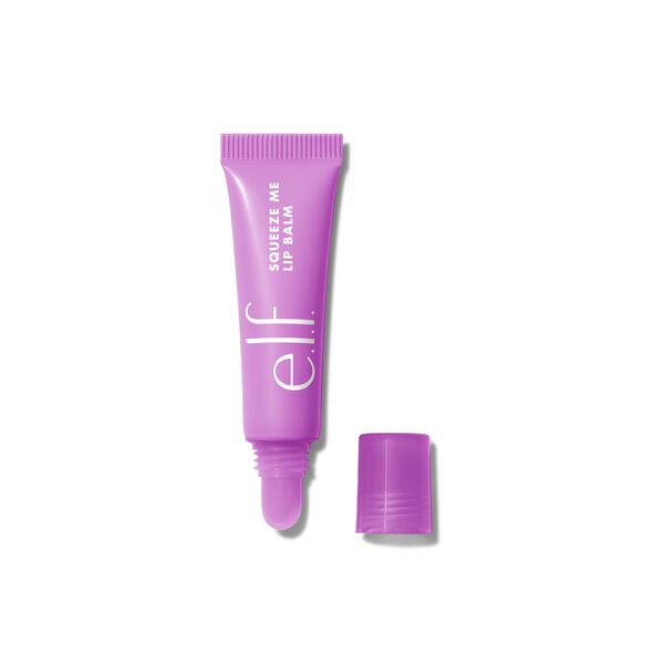 e. l.f. Cosmetics Squeeze Me Lip Balm in Grape - Vegan and Cruelty-Free Makeup