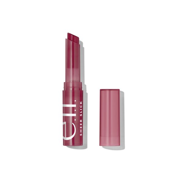 e. l.f. Cosmetics Sheer Slick Lipstick Black Cherry - Vegan and Cruelty-Free Makeup
