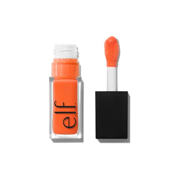 e. l.f. Cosmetics Glow Reviver Plumping Lip Oil in Coral - Vegan and Cruelty-Free Makeup