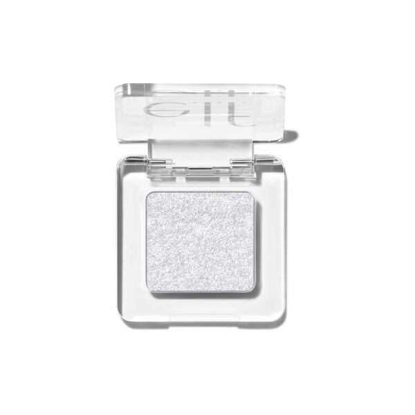 e. l.f. Cosmetics Fine As Fleck Glitter Eyeshadow in Certified Platinum - Platinum Sparkle - Vegan and Cruelty-Free Makeup