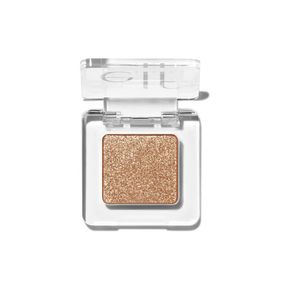 e. l.f. Cosmetics Fine As Fleck Glitter Eyeshadow in Tan-Talize - Warm Brown With Silver Sparkle - Vegan and Cruelty-Free Makeup