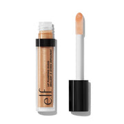 e. l.f. Cosmetics Lip Plumping Gloss in Champagne Pink Glitter - Vegan and Cruelty-Free Makeup