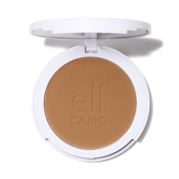 e. l.f. Cosmetics Camo Powder Foundation in Medium With Neutral Undertones - Vegan and Cruelty-Free Makeup