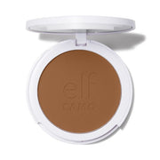 e. l.f. Cosmetics Camo Powder Foundation in Tan With Neutral Undertones - Vegan and Cruelty-Free Makeup