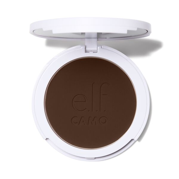 e. l.f. Cosmetics Camo Powder Foundation in Rich With Warm Undertones - Vegan and Cruelty-Free Makeup