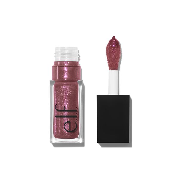 e. l.f. Cosmetics Glow Reviver Lip Oil Glimmer in Berry + Pink Pearl - Vegan and Cruelty-Free Makeup