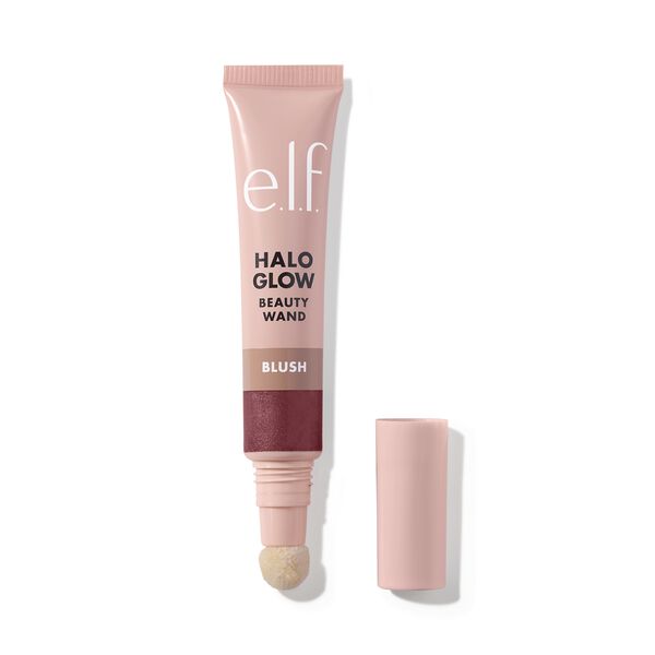 e. l.f. Cosmetics Halo Glow Blush Beauty Wand in Berry Radiant - Vegan and Cruelty-Free Makeup