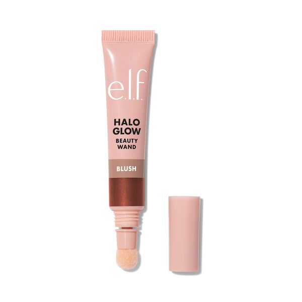 e. l.f. Cosmetics Halo Glow Blush Beauty Wand in You Go Cocoa - Vegan and Cruelty-Free Makeup