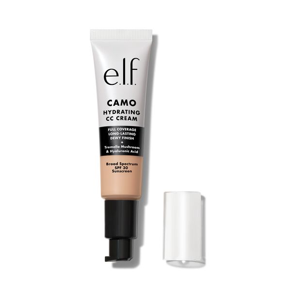 e. l.f. Cosmetics Camo Hydrating Cc Cream in Light With Neutral Undertones - Vegan and Cruelty-Free Makeup