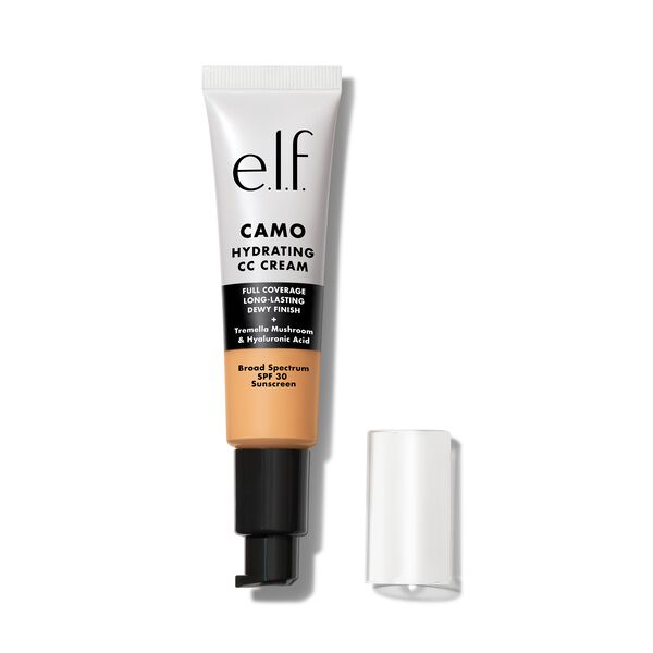 e. l.f. Cosmetics Camo Hydrating Cc Cream in Medium With Cool Undertones - Vegan and Cruelty-Free Makeup