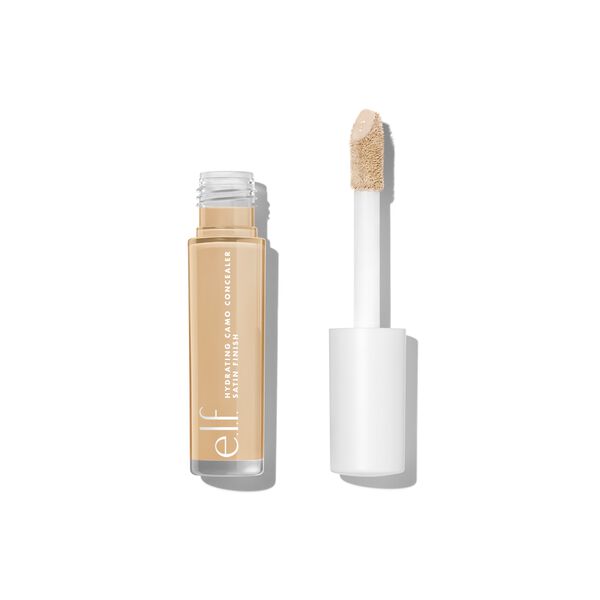 e. l.f. Cosmetics Hydrating Camo Concealer in Medium Tan With Warm Undertones - Vegan and Cruelty-Free Makeup