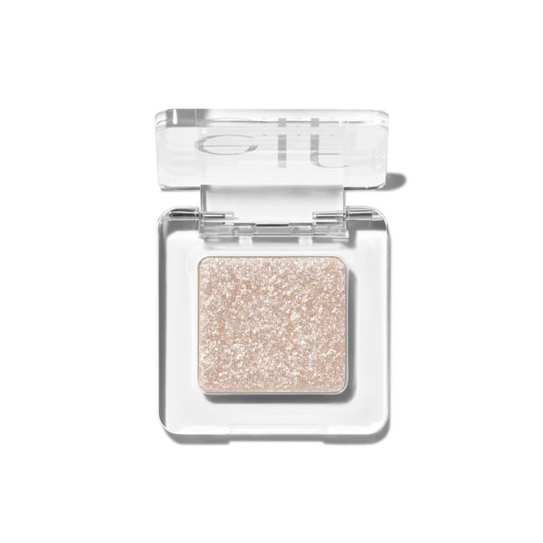 e. l.f. Cosmetics Fine As Fleck Glitter Eyeshadow in White Sparkle - Vegan and Cruelty-Free Makeup