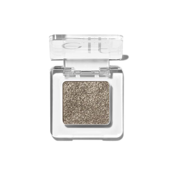 e. l.f. Cosmetics Fine As Fleck Glitter Eyeshadow in Neutral Brown With Champagne Sparkle - Vegan and Cruelty-Free Makeup