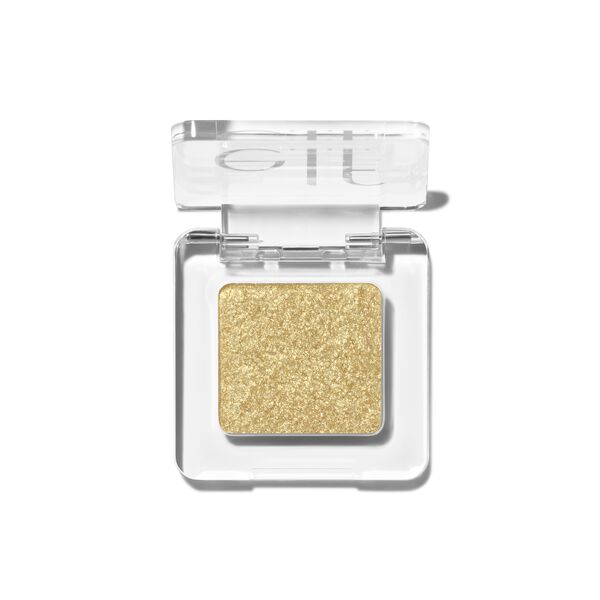 e. l.f. Cosmetics Fine As Fleck Glitter Eyeshadow in Golden Sparkle - Vegan and Cruelty-Free Makeup