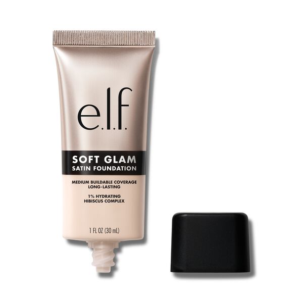e. l.f. Cosmetics Soft Glam Satin Foundation in Fair With Cool Undertones - Vegan and Cruelty-Free Makeup