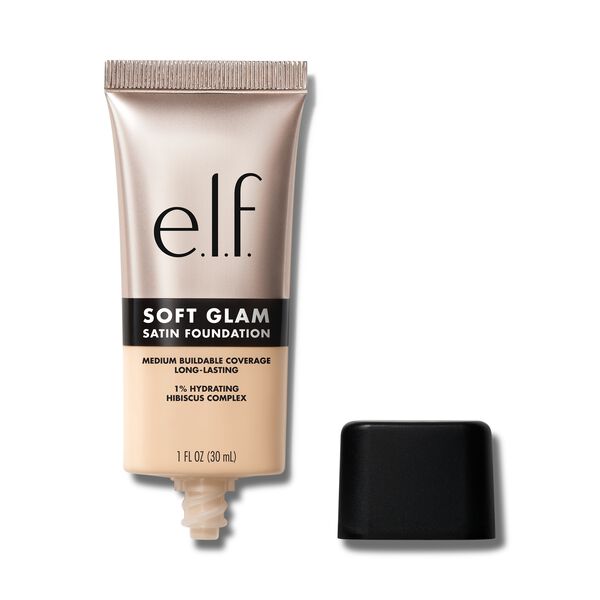 e. l.f. Cosmetics Soft Glam Satin Foundation in Fair With Neutral Undertones - Vegan and Cruelty-Free Makeup