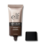 e. l.f. Cosmetics Soft Glam Satin Foundation in Rich With Neutral Undertones - Vegan and Cruelty-Free Makeup