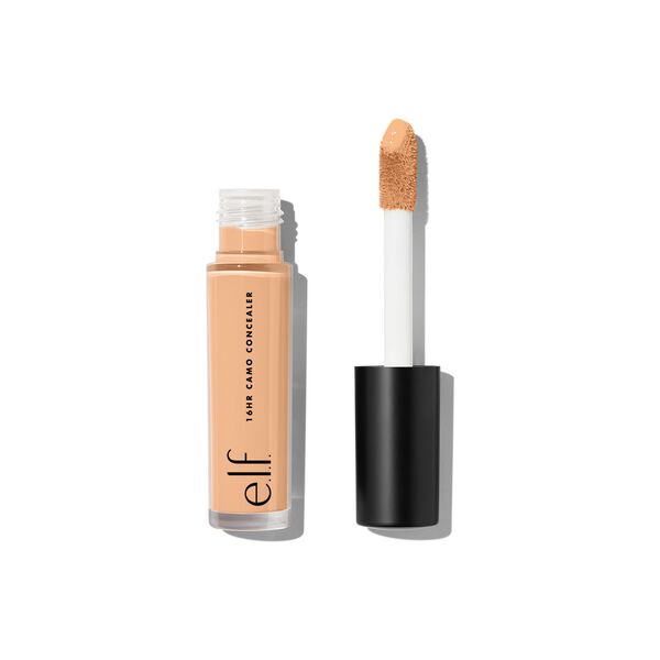 e. l.f. Cosmetics 16Hr Camo Concealer in Medium With Golden Beige Undertones - Vegan and Cruelty-Free Makeup