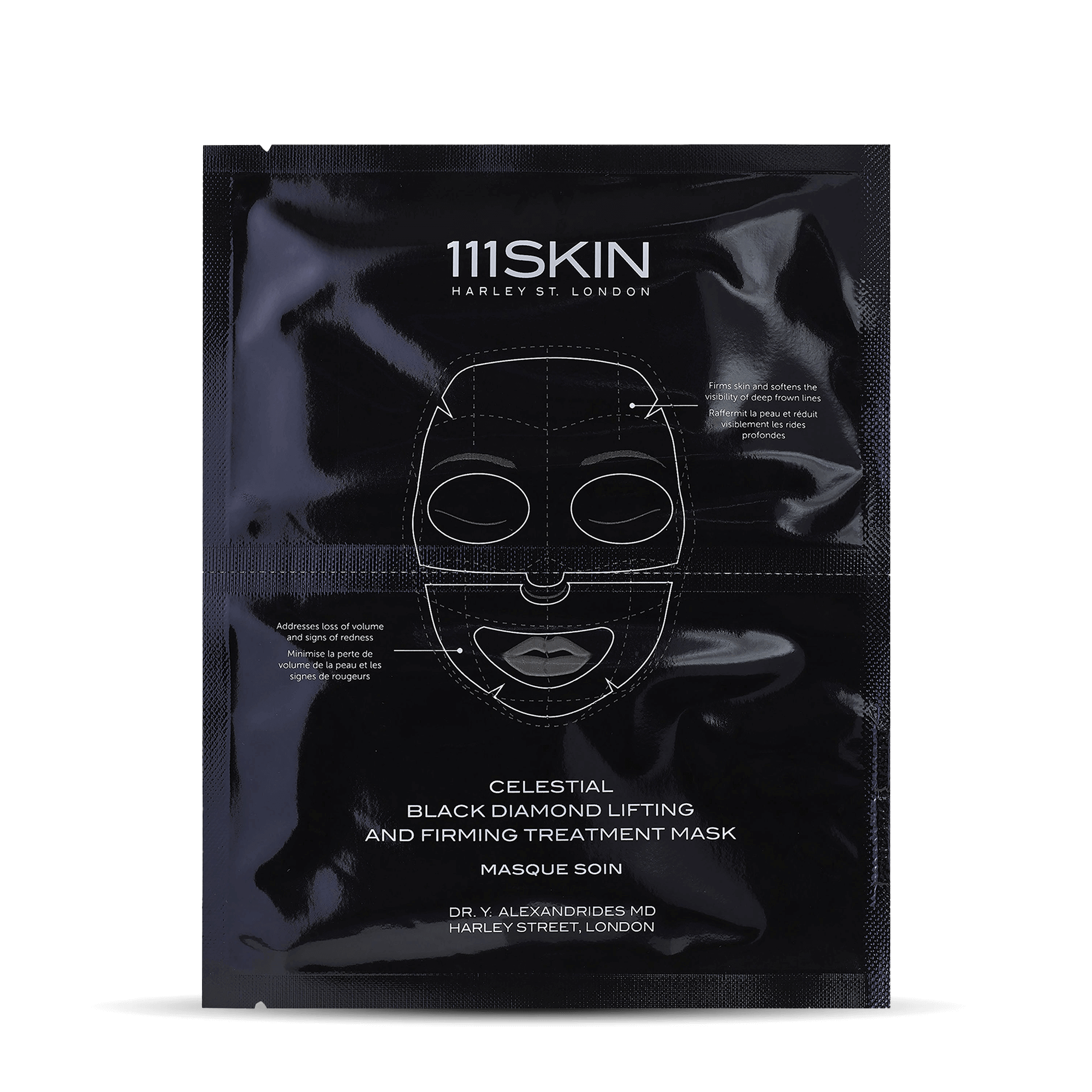 111SKIN Black Diamond Lifting And Firming Face Mask 5 Masks