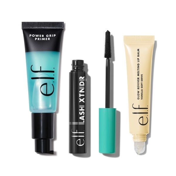 e. l.f. Cosmetics Eyes, Lips, Face Bundle in Mango - Vegan and Cruelty-Free Makeup